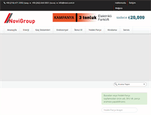 Tablet Screenshot of novi.com.tr