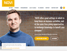 Tablet Screenshot of novi.dk